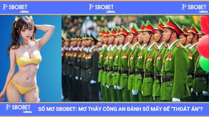 Sổ mơ SBOBET: Mơ thấy công an đánh số mấy để "thoát án"?